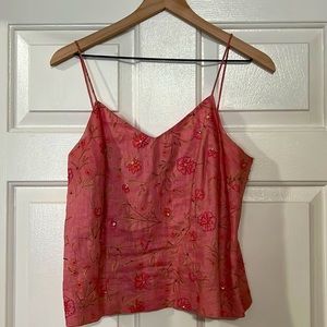 Vintage Ann Taylor Embroidered Top